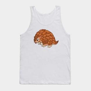 Kawaii Pangolin Tank Top